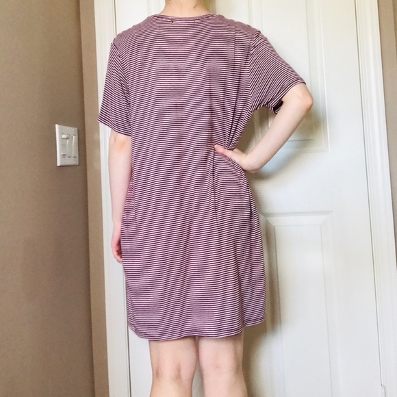 Brandy Melville Striped T-Shirt Dress - Picture 3 of 6